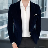 Men's Single-Breasted Tailored Blazer