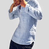 Harbour Weston | Men's Cotton-Linen Henley Shirt