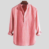 Harbour Weston | Men's Cotton-Linen Henley Shirt
