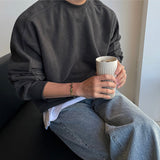 Men's Vintage Washed Crew Neck Sweatshirt