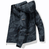 Men's Hooded Camouflage Outdoor Jacket