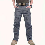 Men's Tactical Outdoor Trousers with Multiple Pockets