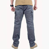 Men's Tactical Outdoor Trousers with Multiple Pockets