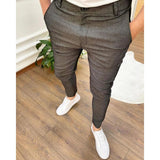 Men's Slim Fit Stretch Chino Trousers