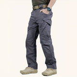 Men's Tactical Outdoor Trousers with Multiple Pockets
