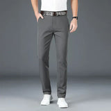 Men's Slim Fit Formal Dress Trousers