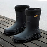 Men's Waterproof Rubber Rain Boots