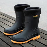 Men's Waterproof Rubber Rain Boots