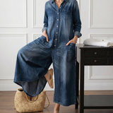 Women's Black Cotton Jeans