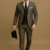 Harbour Weston | Men’s Slim Fit 3‑Piece Suit – Blazer, Waistcoat & Trousers Set