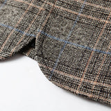 Men's Plaid Tailored Blazer