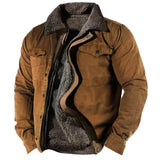 Men's Sherpa Lined Utility Jacket