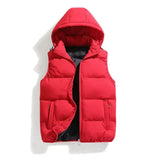 Men's Hooded Quilted Puffer Vest