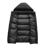 Men's Hooded Quilted Puffer Vest
