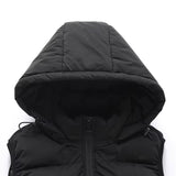 Men's Hooded Quilted Puffer Vest