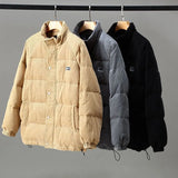 Men's Quilted Puffer Zip Jacket