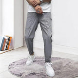 Men's Slim Fit Drawstring Jogger Pants