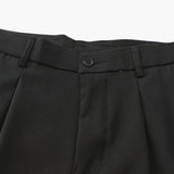 Men's Relaxed Fit Wide Leg Drawstring Trousers