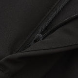 Men's High Waist Straight Leg Dress Trousers