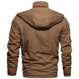Men's Hooded Utility Field Jacket