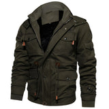 Men's Hooded Utility Field Jacket