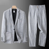 Men's Camel Two Piece Set