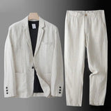 Men's Camel Two Piece Set