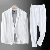 Men's Camel Two Piece Set