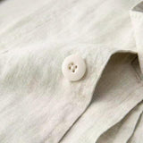 Men's Camel Linen Spring Two Piece Set