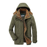 Men's Hooded Winter Parka Jacket