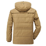 Men's Hooded Winter Parka Jacket