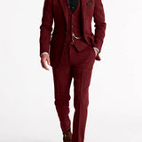 Men's Brown Tweed Blazer