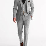 Men's Brown Tweed Blazer
