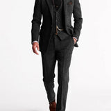 Men's Brown Tweed Blazer