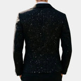 Men's Sequin Shawl Lapel Blazer