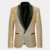 Men's Sequin Blazer Jacket