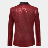 Men's Sequin Blazer Jacket