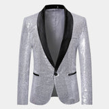 Men's Sequin Blazer Jacket