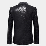 Men's Sequin Blazer Jacket