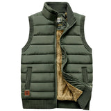 Men's Quilted Utility Puffer Vest