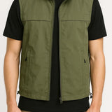 Men's Lightweight Utility Zip Vest