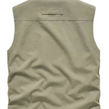 Men's Lightweight Utility Zip Vest