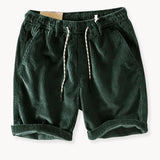 Men's Drawstring Corduroy Shorts