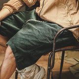 Men's Drawstring Corduroy Shorts