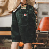 Men's Drawstring Corduroy Shorts
