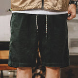 Men's Drawstring Corduroy Shorts