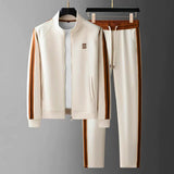 Men's Zip Up Tracksuit Set