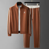Men's Zip Up Tracksuit Set