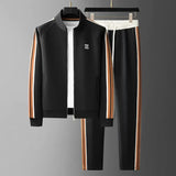 Men's Zip Up Tracksuit Set