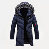 Men's Hooded Longline Puffer Parka